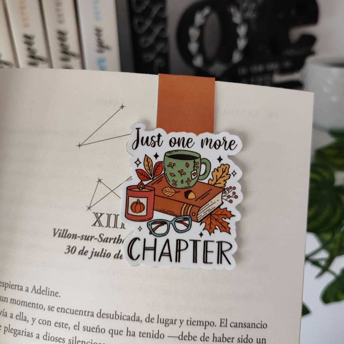 Marcapáginas magnético "just one more"